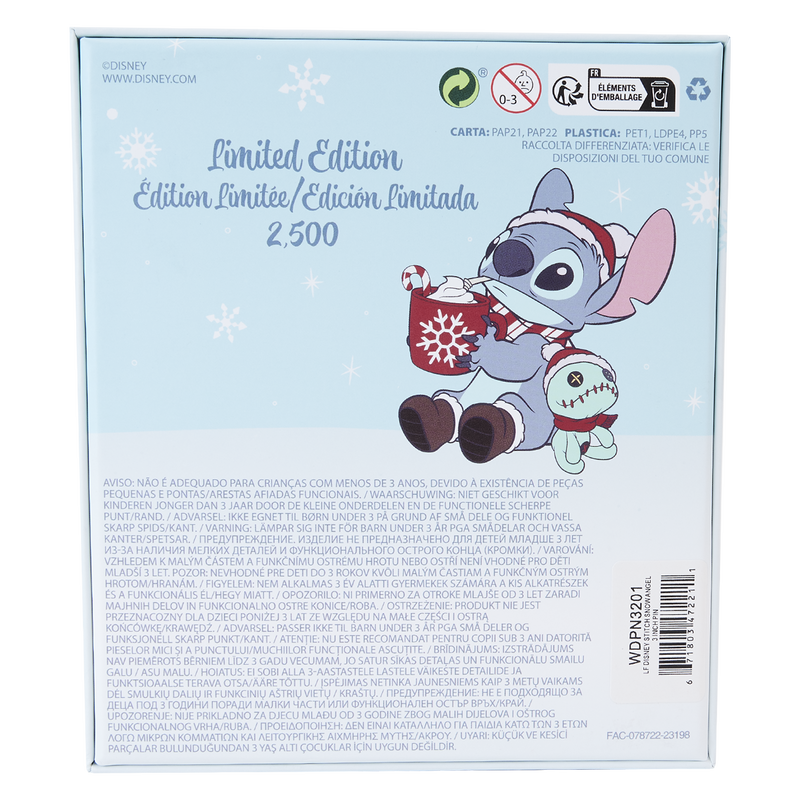 Pins Lilo et Stitch - Stitch Ange de Neige