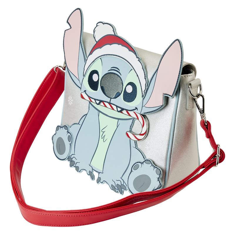 Lilo a Stitch vánoční cosplay crossbody taška 