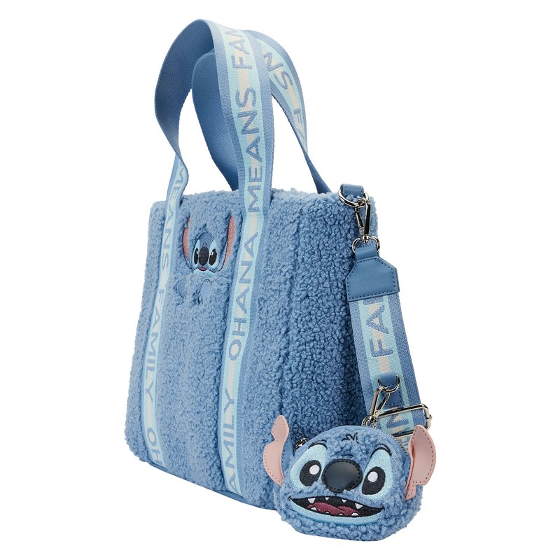 Lilo og Stitch Toteveske med Myntpung - Stitch "Sherpa"