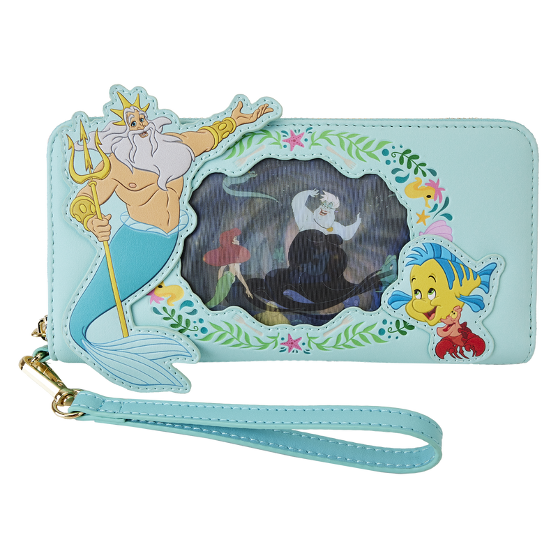 Die kleine Meerjungfrau Geldbörse (Linsenraster) 