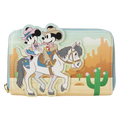 Porte-monnaie Minnie et Mickey - Western