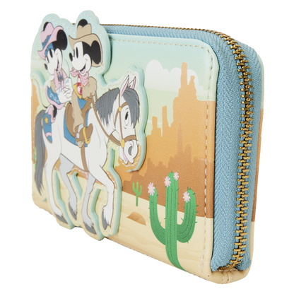 Porte-monnaie Minnie et Mickey - Western