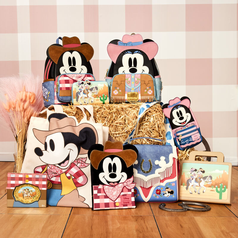 Porte-monnaie Minnie et Mickey - Western