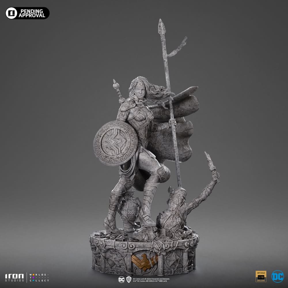 Statue Wonder Woman Unleashed Marble Variant - DC Comics - Art Scale 1/10