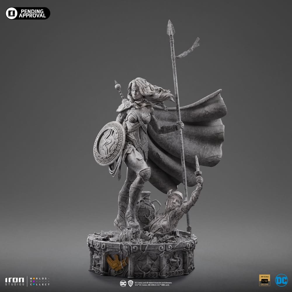 Statue Wonder Woman Unleashed Marble Variant - DC Comics - Art Scale 1/10