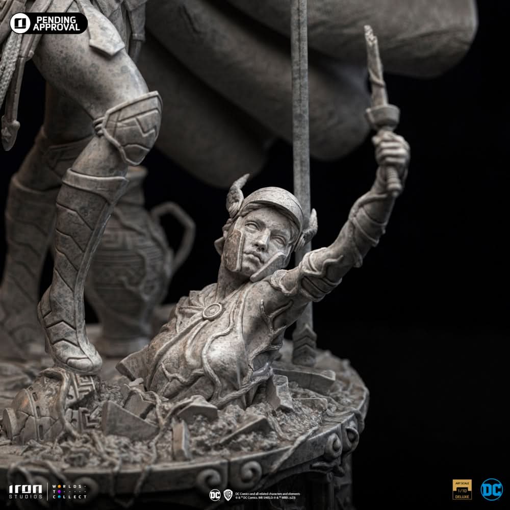 Statue Wonder Woman Unleashed Marble Variant - DC Comics - Art Scale 1/10