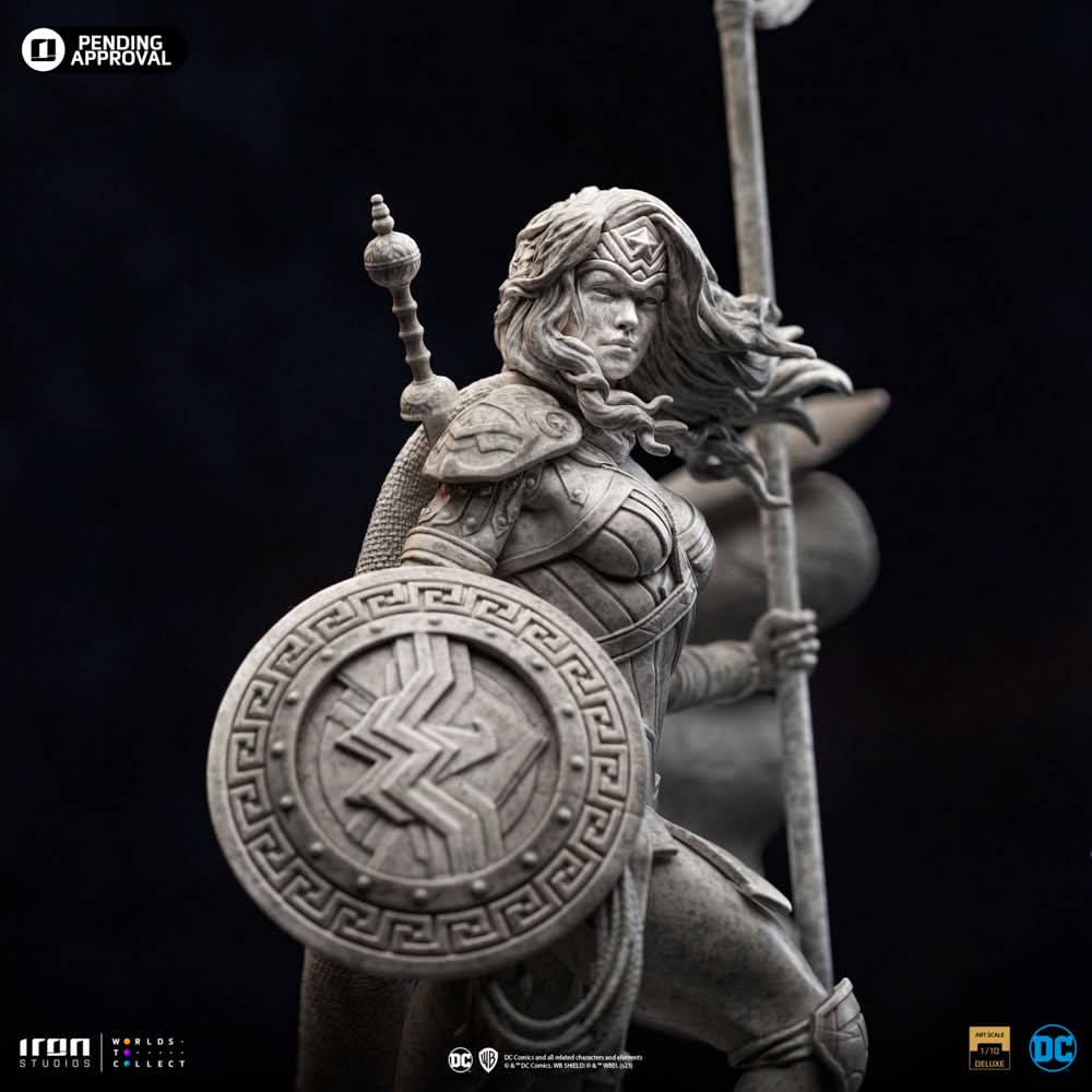 Statue Wonder Woman Unleashed Marble Variant - DC Comics - Art Scale 1/10
