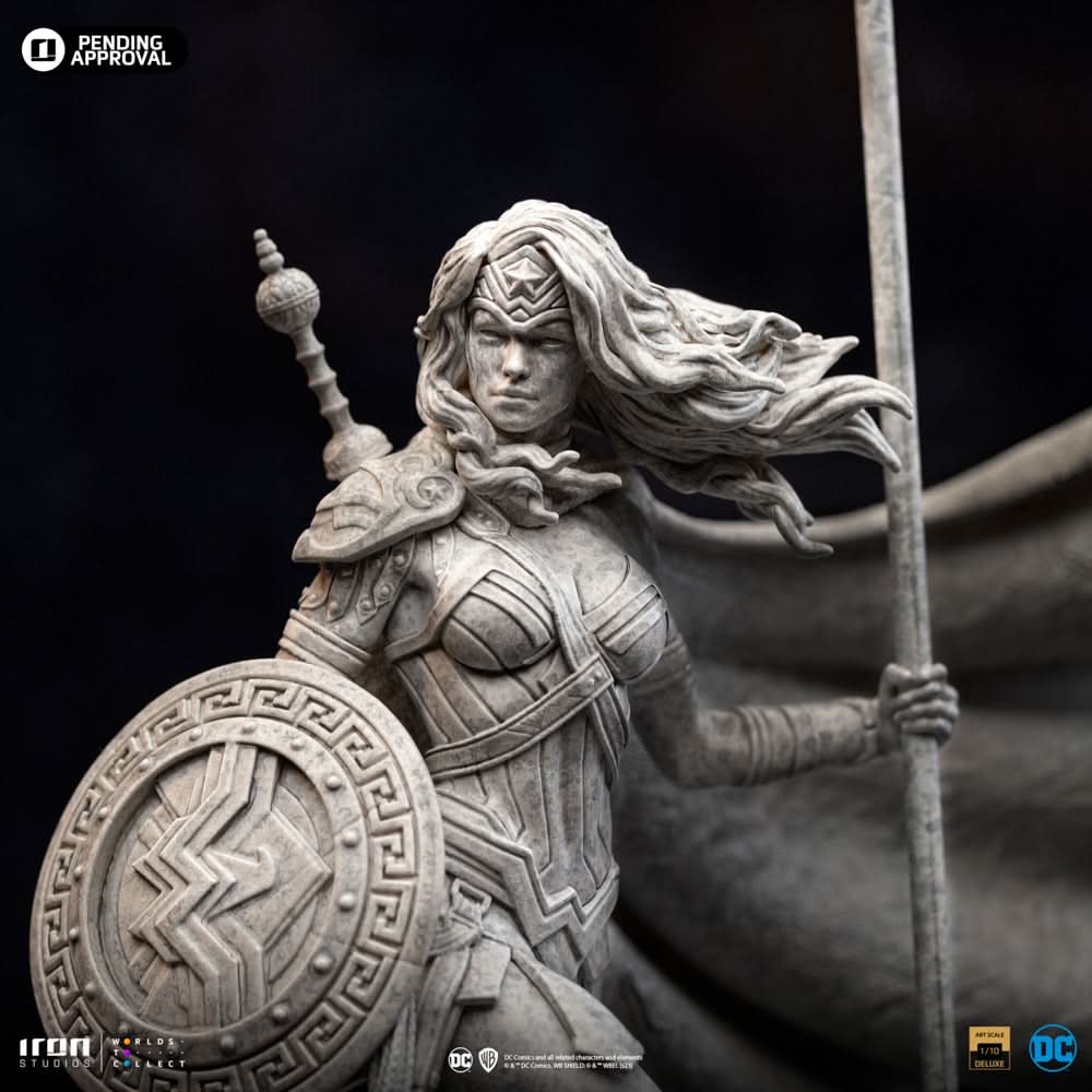 Statue Wonder Woman Unleashed Marble Variant - DC Comics - Art Scale 1/10