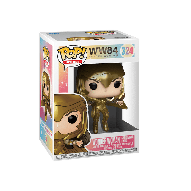Pop! Wonder Woman zelta bruņas lido