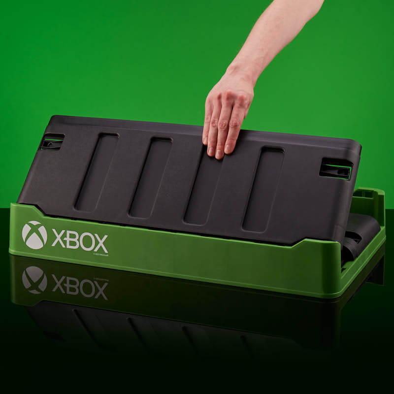 Xbox Schlafzimmer-Aufbewahrungsbox mit Klappstuhl