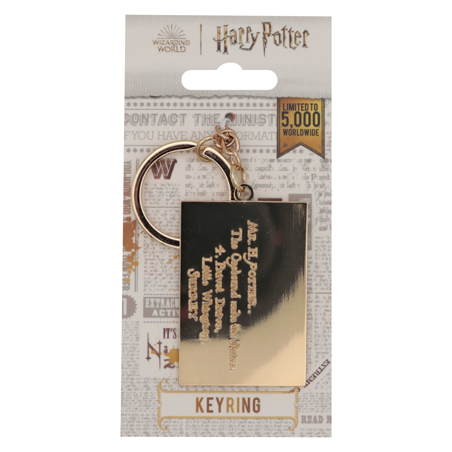 Klíčenka Harry Potter - Dopis