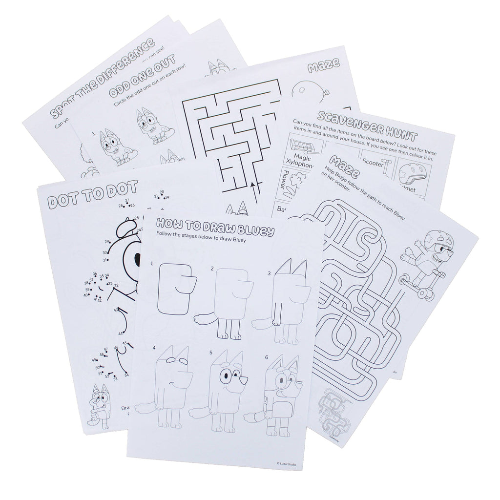 Ensemble – d'activités Bluey | Blueprint Collections – vue 3