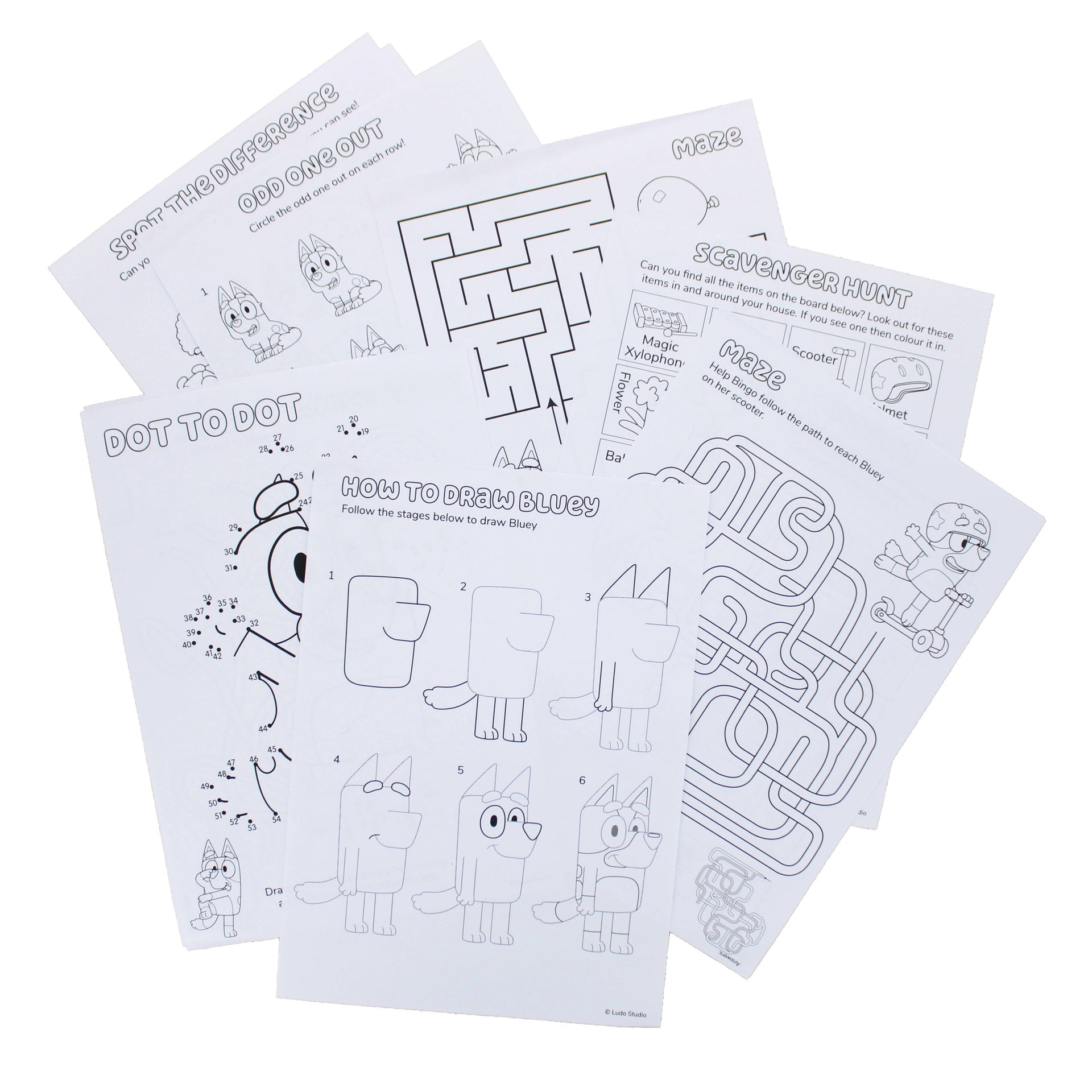 Ensemble – d'activités Bluey | Blueprint Collections – vue 4