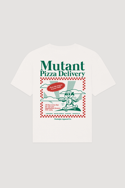 t shirt mutant pizza delivery nostalgic apparel