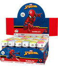 Coffret bulles de savon Spider-Man Marvel – Présentoir 36 flacons 60 ml Bubble World