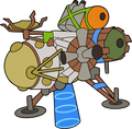 Outer Wilds Ship Bobble Pin