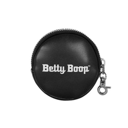 Betty Boop Motor Love Cookie Coin Purse, Black