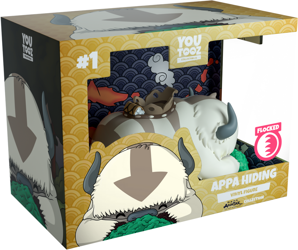 Appa Hiding Flocked