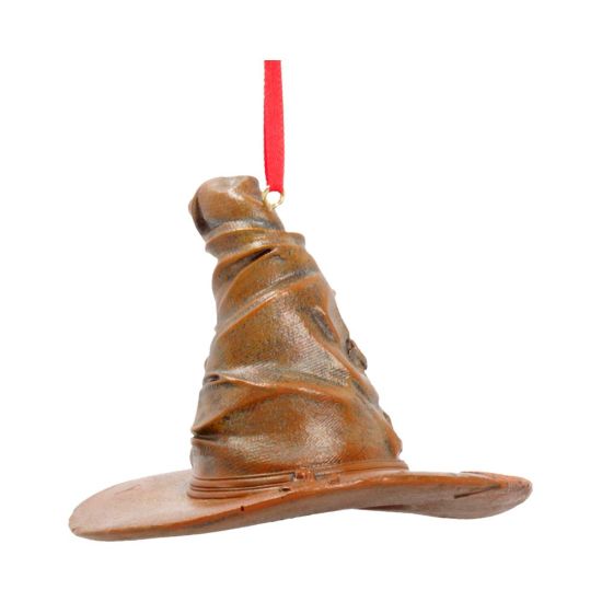 decoration de noel harry potter choixpeau nemesis now