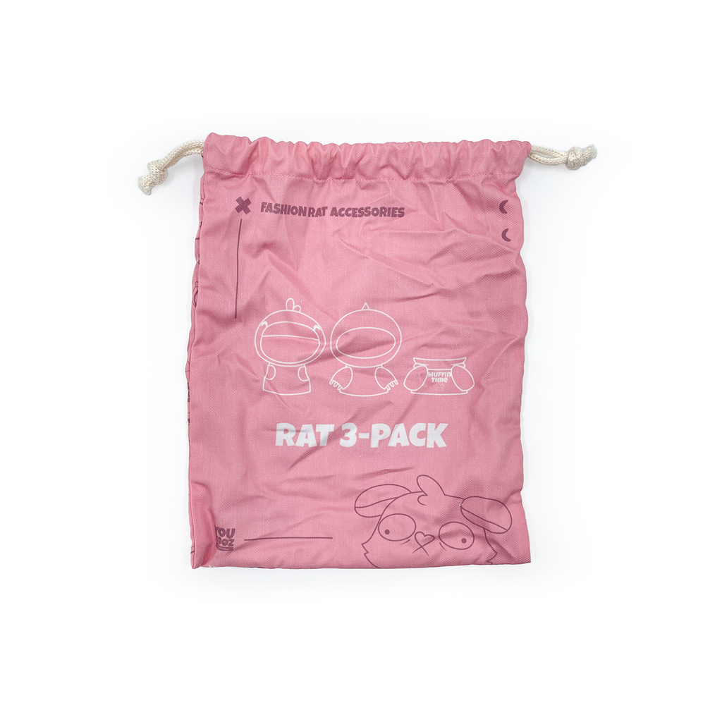 Ratten-Outfit 3er-Pack