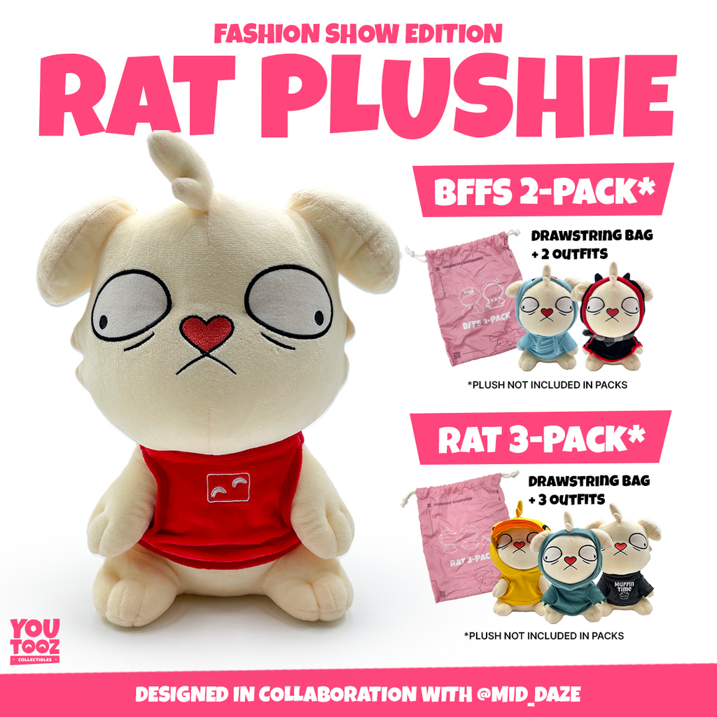 Ratten-Outfit 3er-Pack