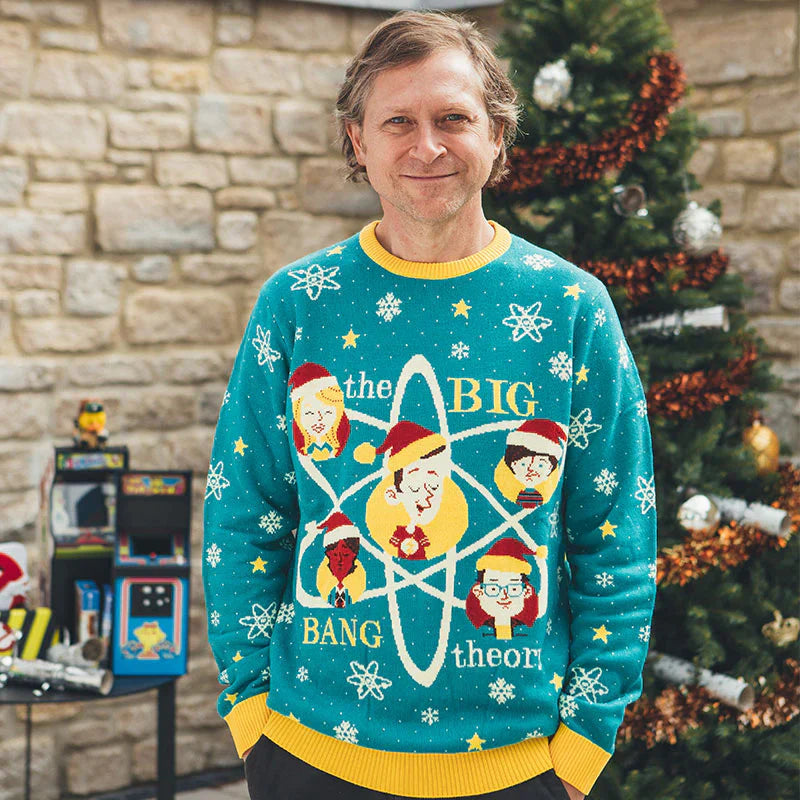 Sweter świąteczny z Teorii Wielkiego Podrywu