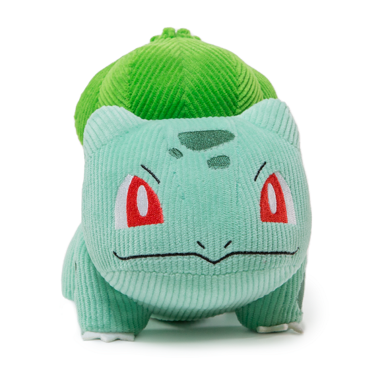 Peluche Pokemon - Bulbizarre Velours Côtelé