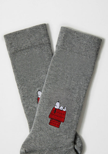 BeSnoopy House Embroidered Socks