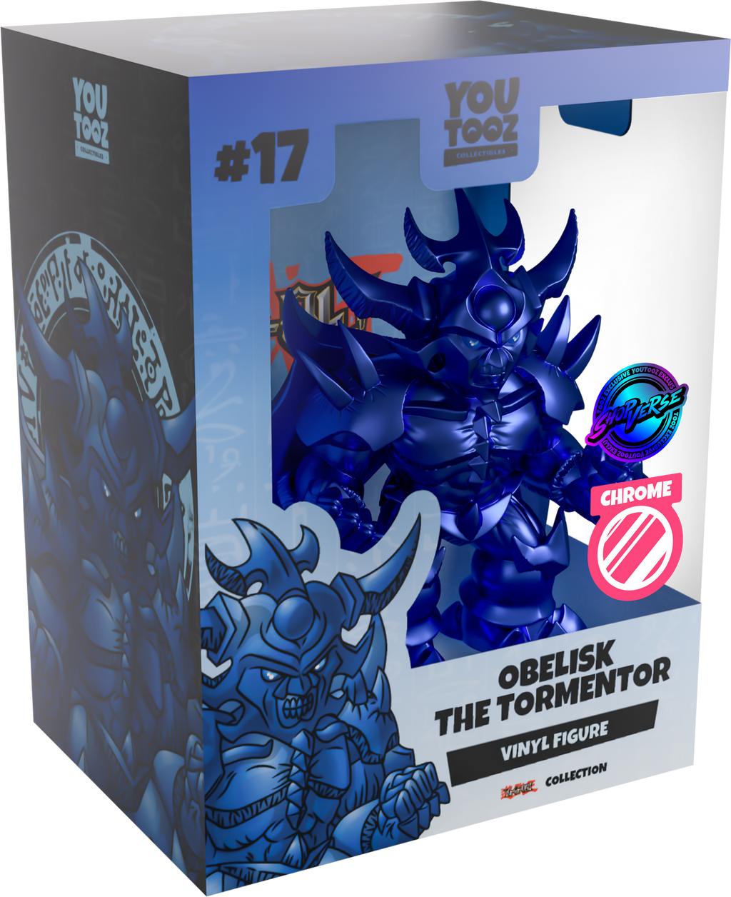 Blue Chrome Obelisk the Tormentor