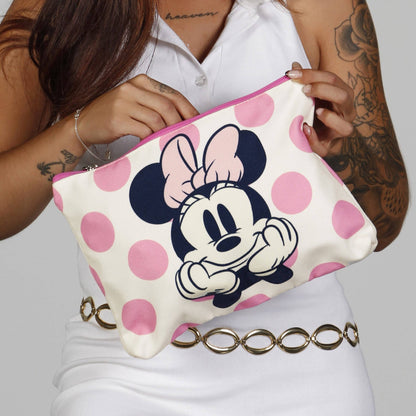 Disney Minnie Mouse Dots-Trousse de Toilette Soleil, Rose