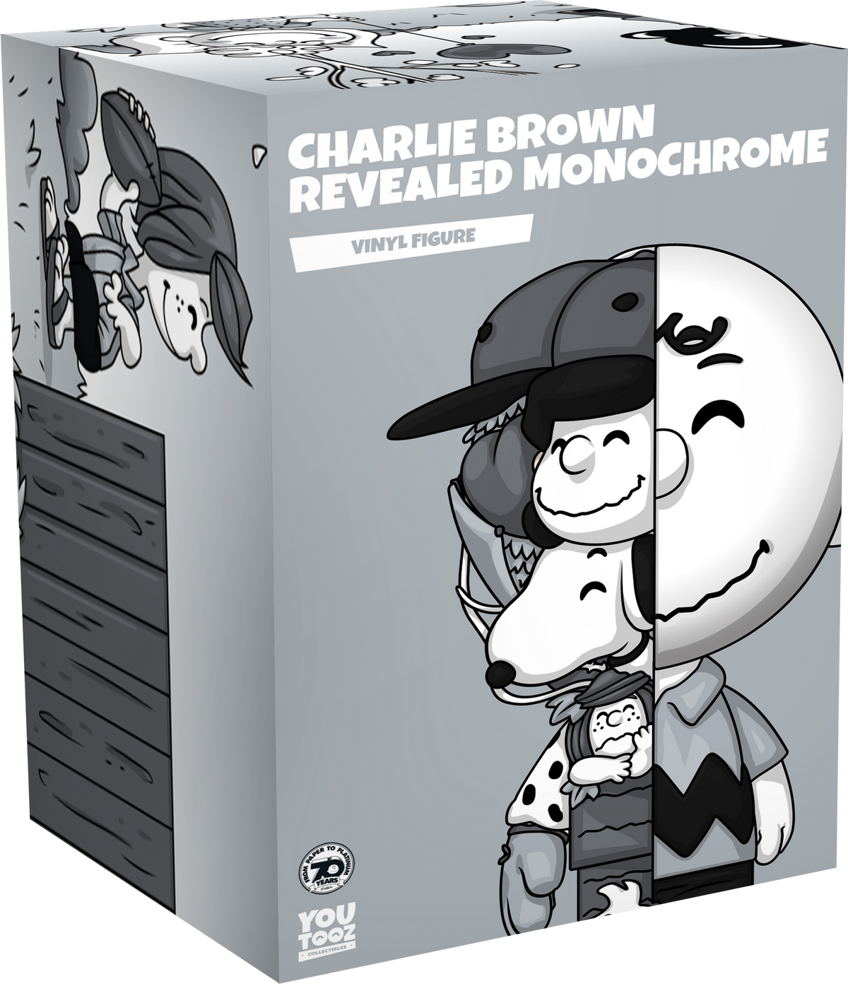 Figurine Charlie Brown Revealed Monochrome