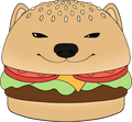 Cheemsburger Plush (9in)