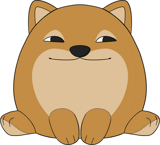 Chubby Cheems Plush (9in)