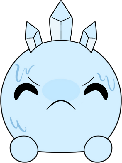 Kalter Schleim-Lolli-Sticker (15 cm)