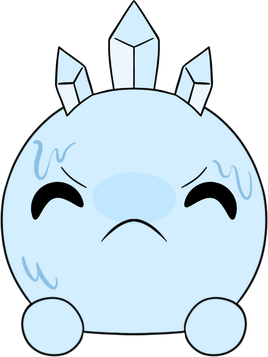 Chilly Slimecicle Stickie (6in)