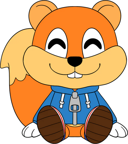 Peluche Conker’s Bad Fur Day Microsoft Corporation Youtooz