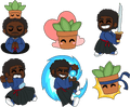 CoryxKenshin Pin Set