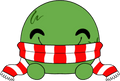 Cozy Slimecicle Stickie (6in)
