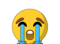 Crying emoji