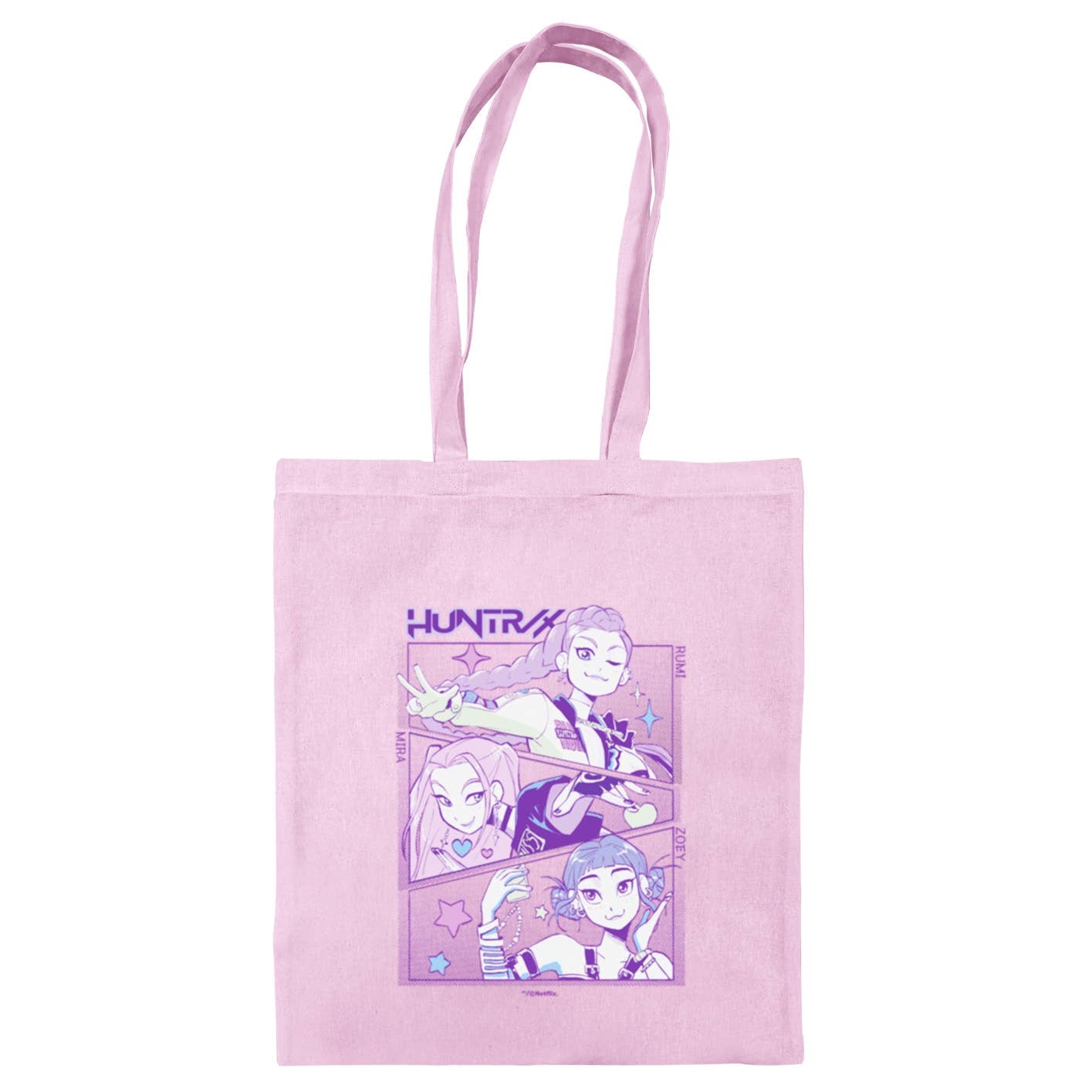 Tote bag Light Pink K-POP Demon Hunters - Huntrix