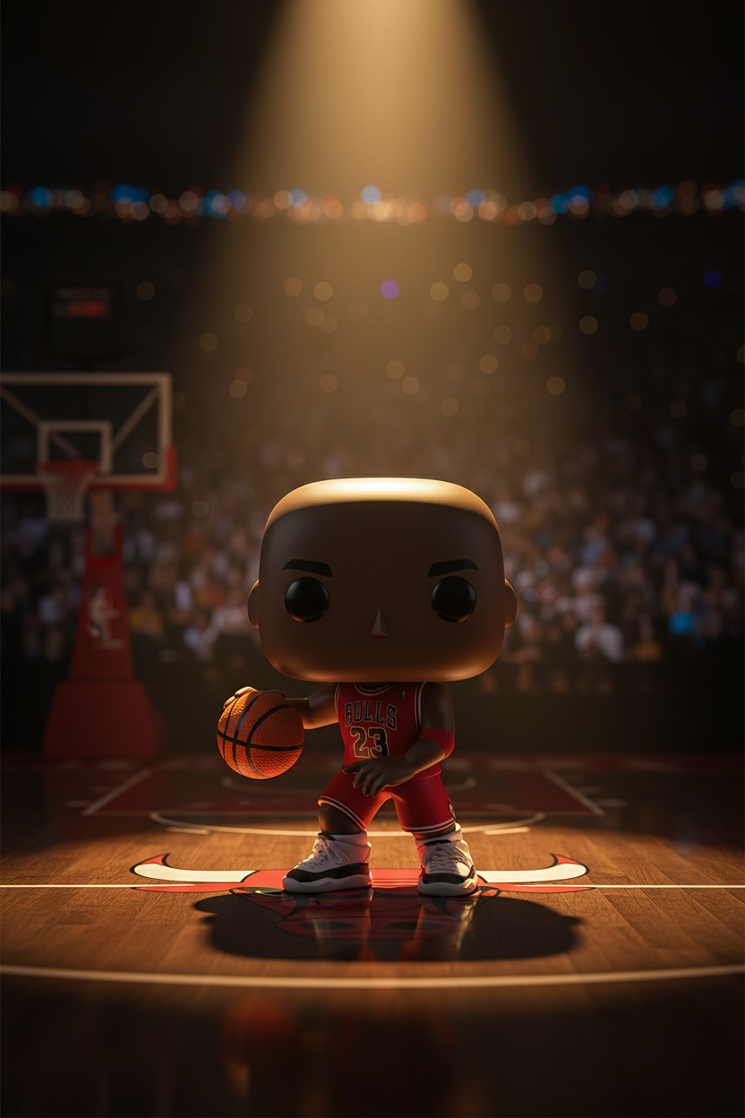 Pop! Jumbo Michael Jordan (rdeči dres) 
