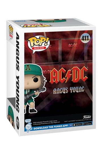Pop! Angus Young v zeleném oblečení 