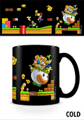 Mario Bros. Termoreaktív Bögre - Gold Coin Rush 
