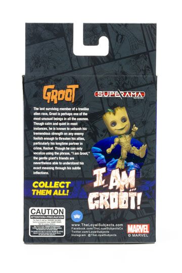 Mini-диорама Superama Marvel - Groot 