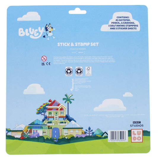 Ensemble – Bluey de coloriage, autocollants et tampons | Blueprint Collections – vue 2