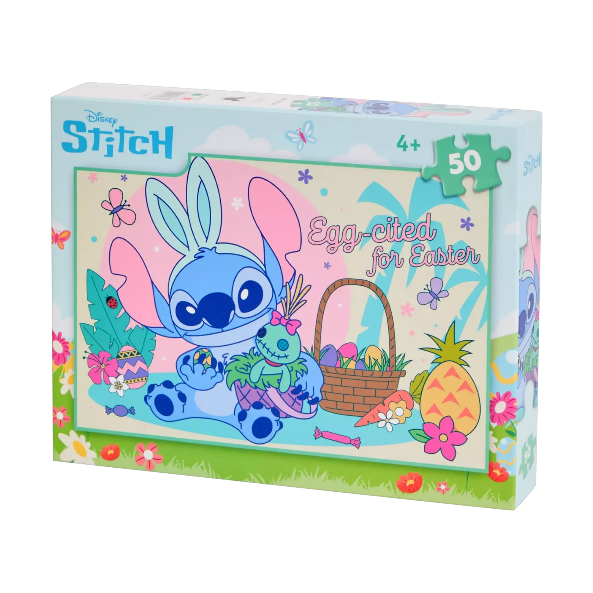 Puzzle Lilo & Stitch Egg-cited for Easter 50 pièces - Clementoni