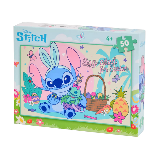 Lilo &amp; Stitch-puslespill - Påske "Egg-sitert til påske"