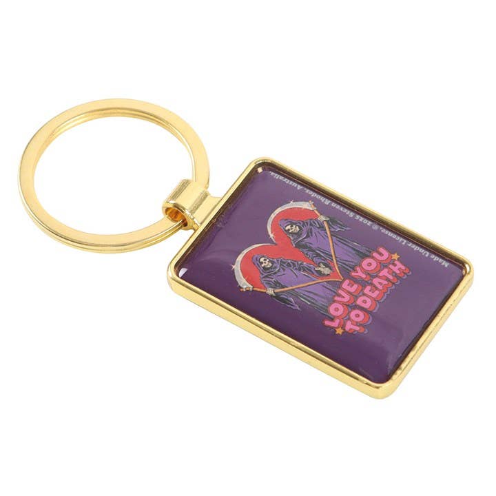 Porte-clés "Love You To Death" par Steven Rhodes