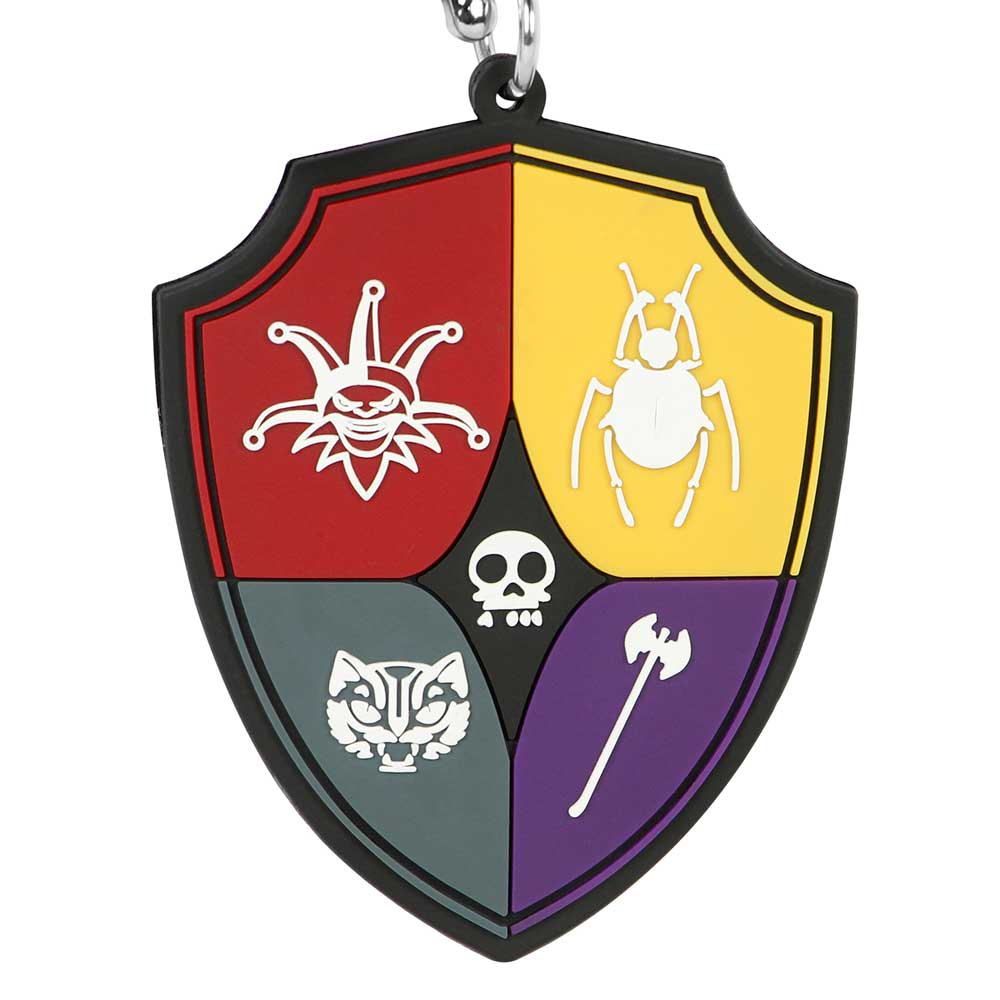Mercredi Crest-Porte-clés Brand, Multicolore