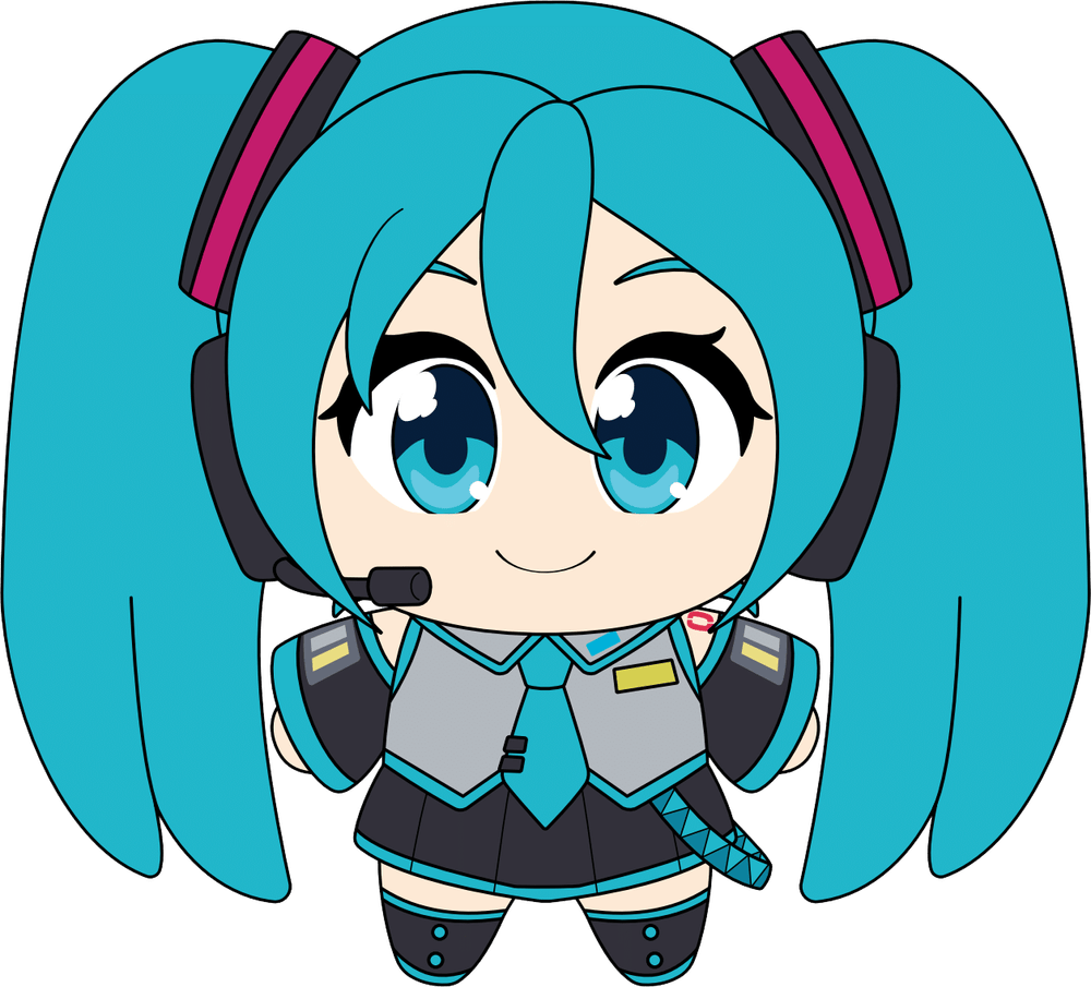 Hatsune Miku Schlüsselanhänger (12,7 cm)